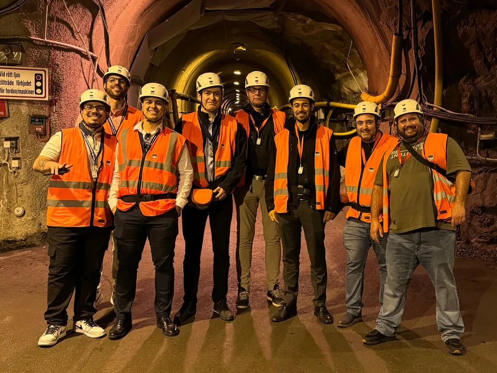 Equipo de AMF Ingeniería en obra
